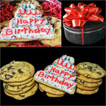 Load image into Gallery viewer, Happy Birthday Fresh Baked Cookie or Brownie Dessert Tin Gift Box! (Over 1.5 Pounds of Desserts)
