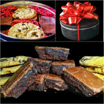 Load image into Gallery viewer, Fresh Baked Cookie &amp; Brownie Dessert Tin Gift Box (Over 1.5 Pounds of Desserts)
