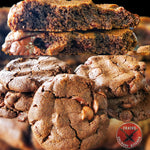 Load image into Gallery viewer, 2 POUNDS OF TRIPLE CHOCOLATE SEDUCTION COOKIES - (Artisan Bakery Box)
